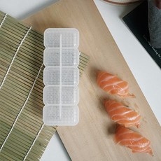 츠바메 일본 사나다 초밥틀 김밥틀, 미니초밥틀5구 L-858