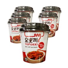요뽀끼 매콤달콤떡볶이, 140g, 6개