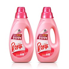 애경 울샴푸 오리지널 용기형 본품, 1L, 2개