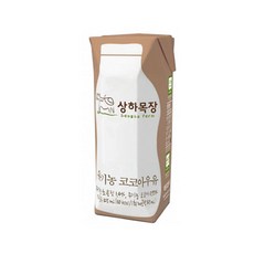 상하목장 유기농 코코아 우유 125ml, 48개