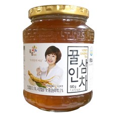 꽃샘식품 KS061)꽃샘 꿀인삼차580gx1병, 580g, 1병