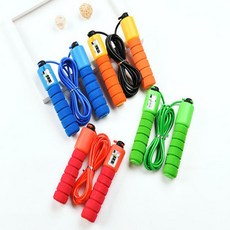 리빙듀오 프리미엄 카운트 줄넘기, 오렌지, 1개