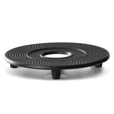 Bredemeijer 캐스트 아이언 코스터 티포트 받침, Black