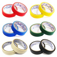 [동화] 마스킹테이프 24mm(2개입) 색상선택 / 종이테이프 칼라테이프, 빨강