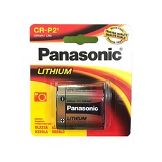 파나소닉 정품 CR-P2 리튬건전지 6V배터리 1알 낱개포장 당일출고!, 1개