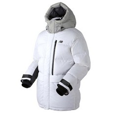 뉴발란스 남여공용 UNI 중힙 푸퍼 구스 다운 NBNP843073-10-화이트