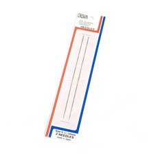 크라운 인형 바늘 대바늘 장바늘 (2개입) 130mm 178mm