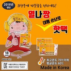 열나짱 대형 손난로 핫팩 (140g*10개), 10개