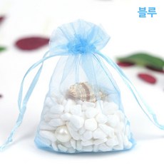 다용도 망사주머니, 2. XS(9x12)블루, 1개
