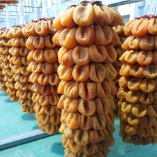 지리산곶감 주렁주렁 지리산 함양 줄곶감 100개 오리지날 전통곶감 1박스 줄곶감 4kg (100개)