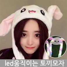 led토끼귀모자