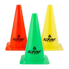 스타 스타 - 칼라콘 H30 SA303/레드 그린 옐로우/30cm/축구, GREEN