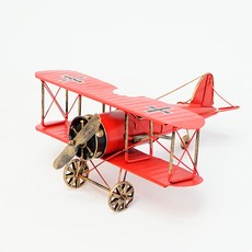 빨간색비행기모형