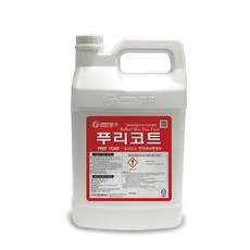 푸리코트 3.75L 바닥왁스 건물 빌딩 병원 바닥광택제 코팅제 왁스전문판매, 1개