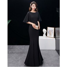 검정연주드레스