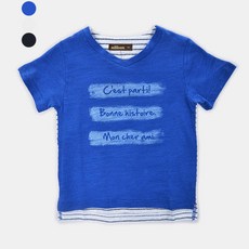 밀리밤반팔우븐셔츠