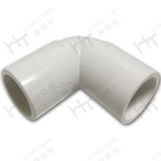 평화 PVC 수도용 엘보, 1개
