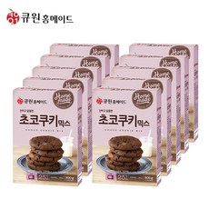 [박스특가] 큐원 초코쿠키믹스 300g X 10개
