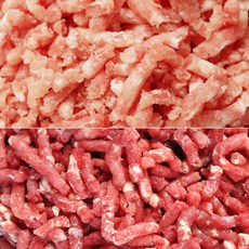 벅스웨이 소고기다짐육 1kg+돼지고기 다짐육 1kg, 1세트