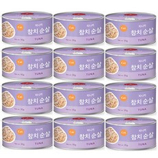 피니키 캣 참치&순살 캔 95g 12개