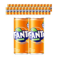코카콜라음료 [본사직영] 환타 오렌지 250ml (30캔), 30개