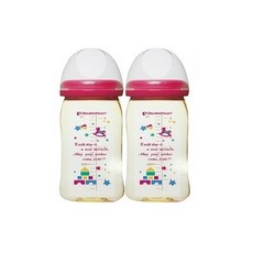 더블하트 소프트터치 모유실감 PPSU 젖병 160ml 트윈팩, 토이, 1세트