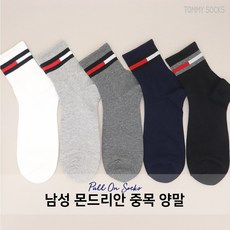 토미삭스 남성용 몬드리안 중목 양말