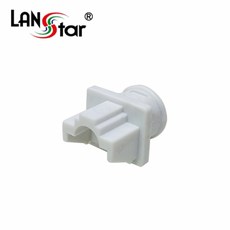 랜스타 랜 포트 (RJ45) 먼지마개 먼지덮개-화이트(100개입), LS-DC-RJ45-WTC, 100개