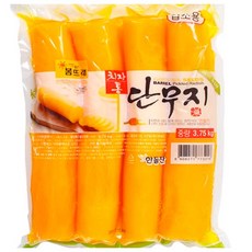 서진네 봄뜨래치자통단무지 3.75kg, 1개
