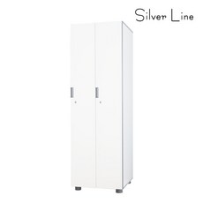 (주)가구스토어 실버라인-2인 락카장(사무실 책장 캐비넷 수납장 옷장), W600 X D550 X H1850:화이트