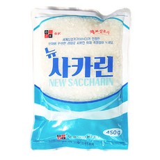 오케이식품 뉴 사카린 450g 사카린나트륨 감미 슈가 설탕, 1개