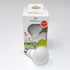 루미앤 플리커프리 올빔 3W LED 미니램프(E17) 전구색/버섯전구