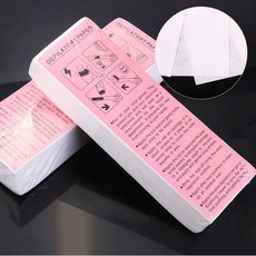 네오 왁싱 무슬린 왁싱용 부직포 스트립 약 100pcs, 1개, 150g