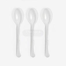 더팩 반투명개별포장수저 100개, 1개