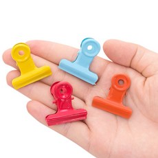 핑크색 하트 집게 클립 철제집게 문구덕후 핑크덕후 폴라로이드 방 꾸미기, 철제 집게-초록