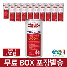 그린비아 마일드케어 구수한맛 30캔, 30개, 200ml