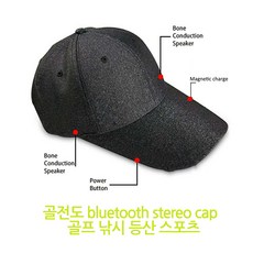 [미투 i-2] 골전도 블루투스 낚시모자 Ca 스테레오 스피커 핸드프리