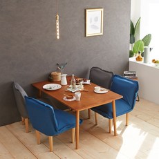 블루밍홈 다이닝 원목 테이블1300(로우) 식탁/입식테이블, 1300(로우 60cm)