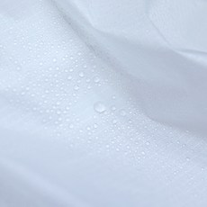 [원단쟁이] 바람막이]생활방수 밀키화이트 E