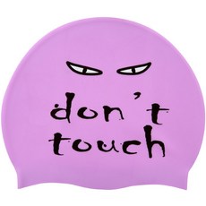 Dont touch-Ultra Violet르망고 실리콘수모 수영모자/수영용품/수영모/수중운동용품/디자인수영모