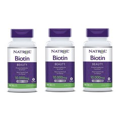 Natrol 나트롤 비오틴 10000mcg 100정 3팩
