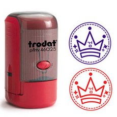 [자동스탬프] Trodat왕관_검도장 (46025), 빨강(레드)