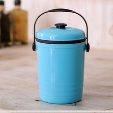 동일공업사 비닐형 음식물 쓰레기통 블루 2L, 1개