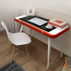 라짱 QX-P03 아이폰 테이블 책상 컴퓨터 거실 카페 탁자 서재, 레드-L