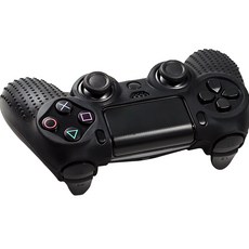 국내배송 PS4 듀얼쇼크 컨트롤러 실리콘 커버 흠집 보호 케이스, 1개, 레드