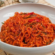 [전라밥상] 아삭하고 매콤한 갓담은 무생채, 3kg, 1개