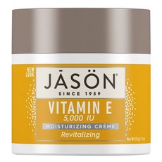 Jason Natural 리바이탈라이징 비타민 E 5000IU 모이스처라이징 크림, 113g, 1개