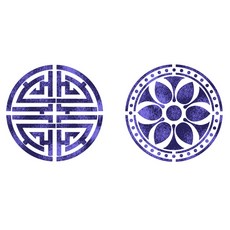 대문닷컴 [대문닷컴]스텐실도안(ST-2171)단청문양