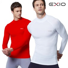 EXIO 쿨원단 스판 야구 언더셔츠 EX-T02