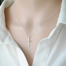 티파니십자가목걸이